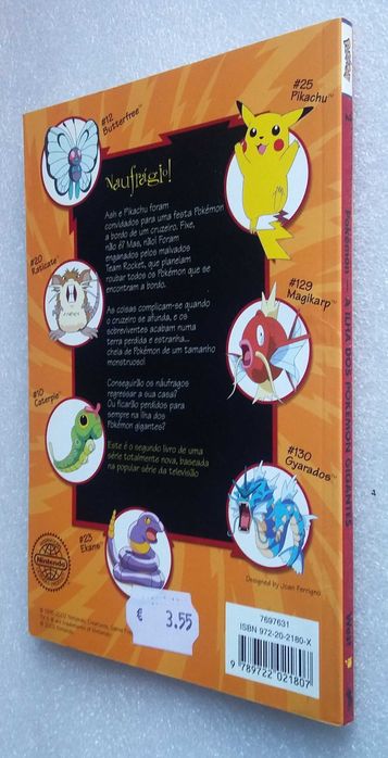 Vários Livros do Pokemon