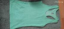 Sportowy top H&M rozmiar XS miętowy