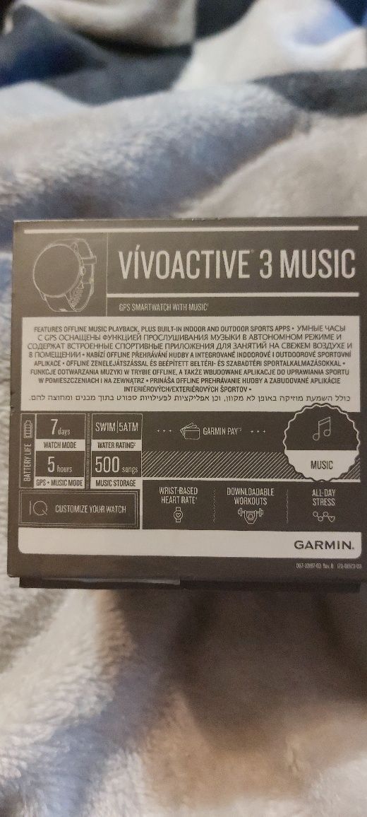 Garmin vivoactive 3 music