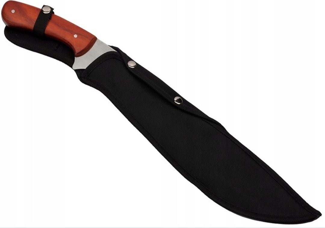 Wielka maczeta taktyczna 47 cm kukri nóż survival pokrowiec bagnet