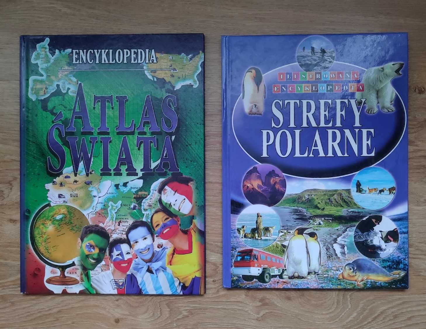 Atlas świata i Strefy polarne ilustrowana encyklopedia