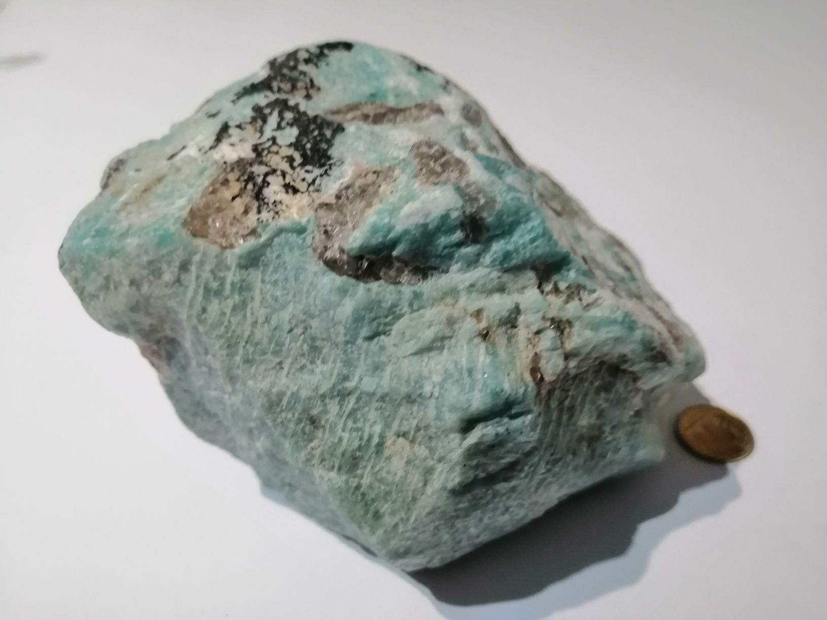 Naturalny kamień Amazonit w formie surowych brył nr 5