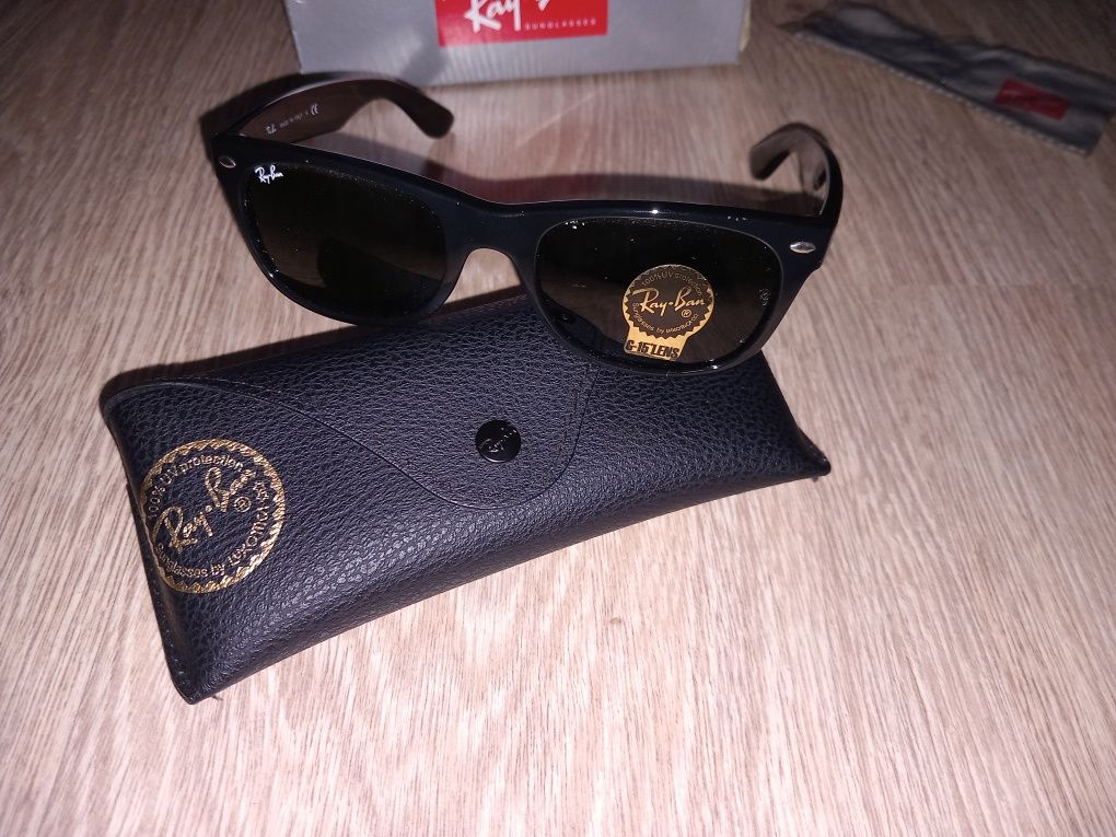 Okulary rayban ciemne