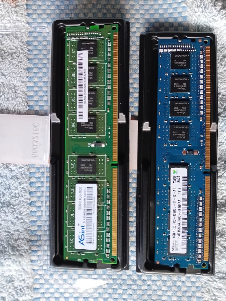 Memórias DDR3 4Gb 1600