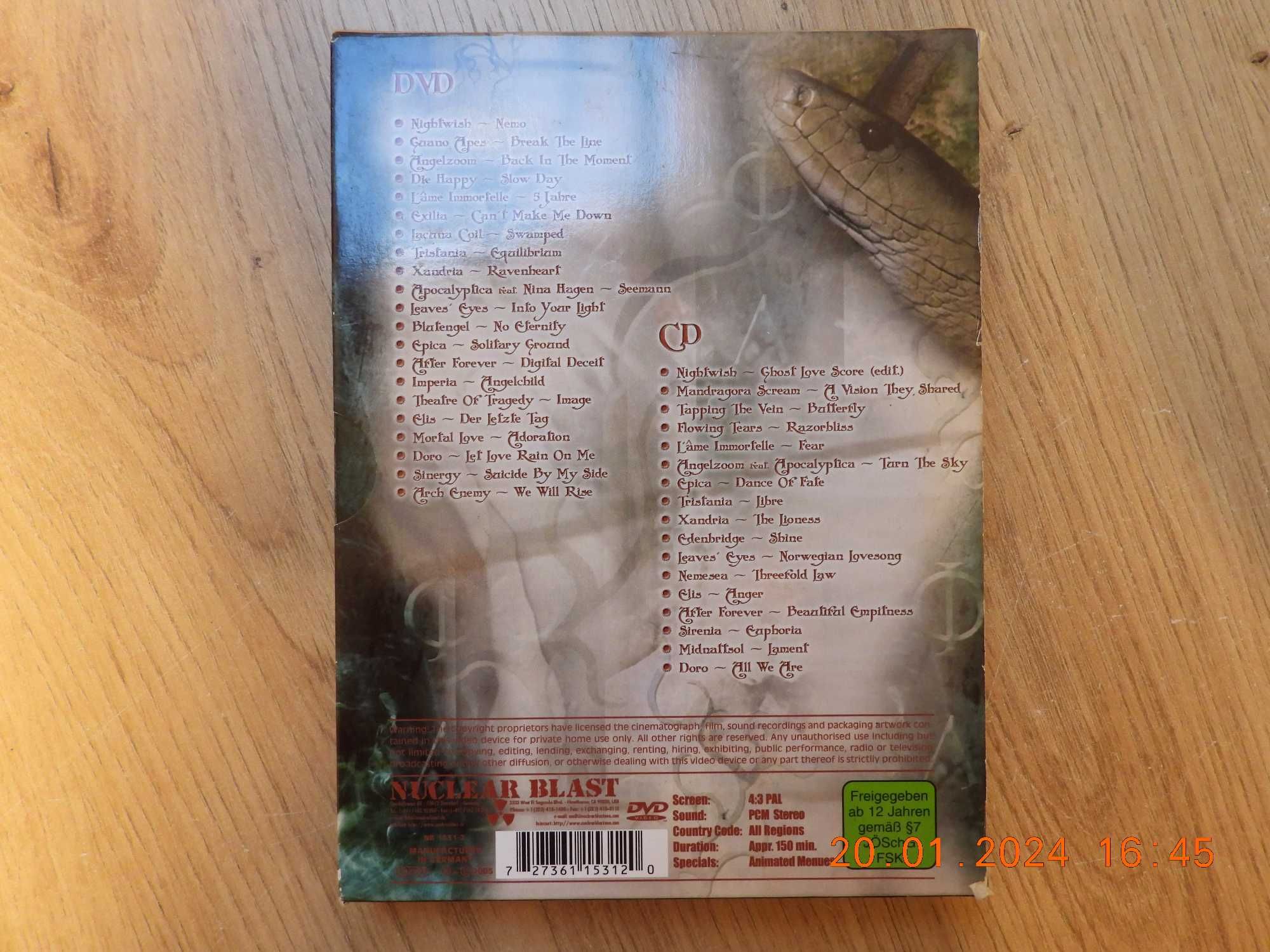 Beautiful Voices -Vol.1  1x płyta DVD+1xCD -Unikatowe piękne wydanie!