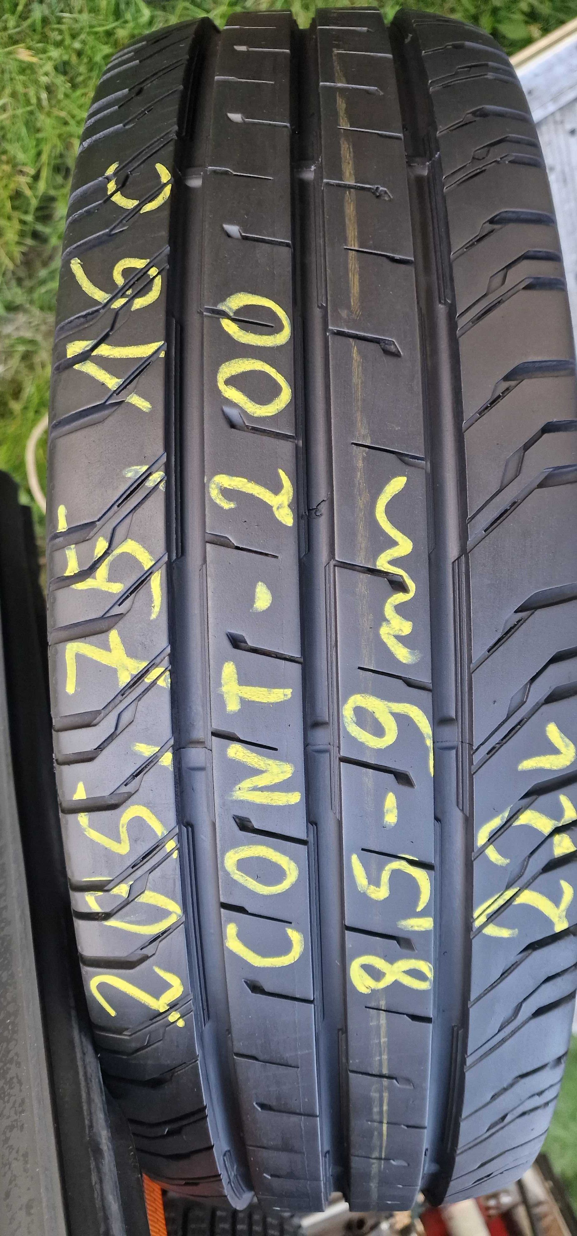 205/75/16 c Continetal vanContact 200 9mm jak nowa 22r.