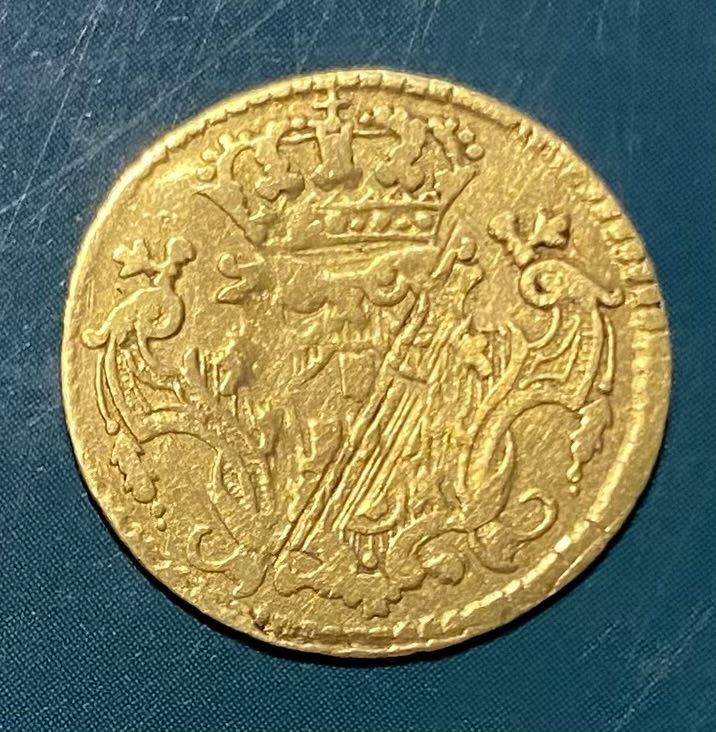 Moeda de ouro D. JOAO V - 1/2 Escudo 800 Reis 1746