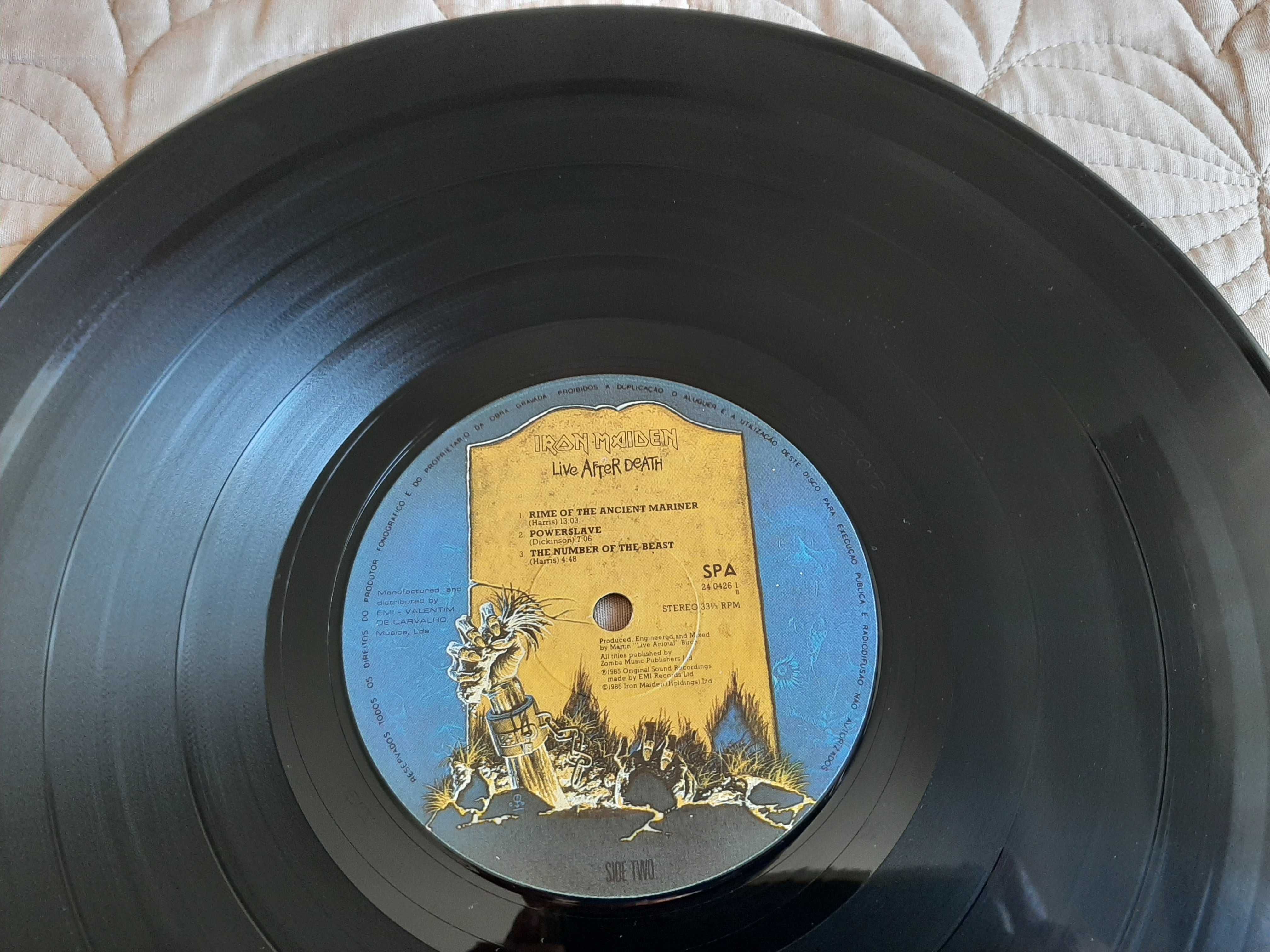 Iron Maiden - Live After Death - Portugal - 2 x Vinil LP