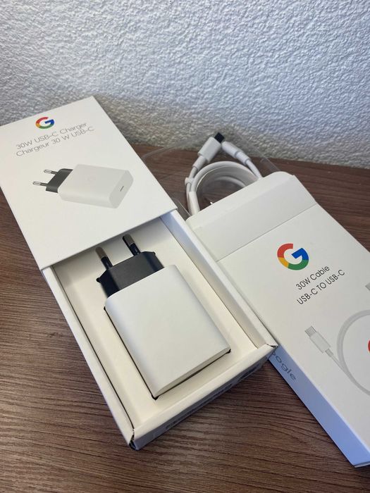 Google Pixel 30W швидкісна зарядка комплект блок + кабель