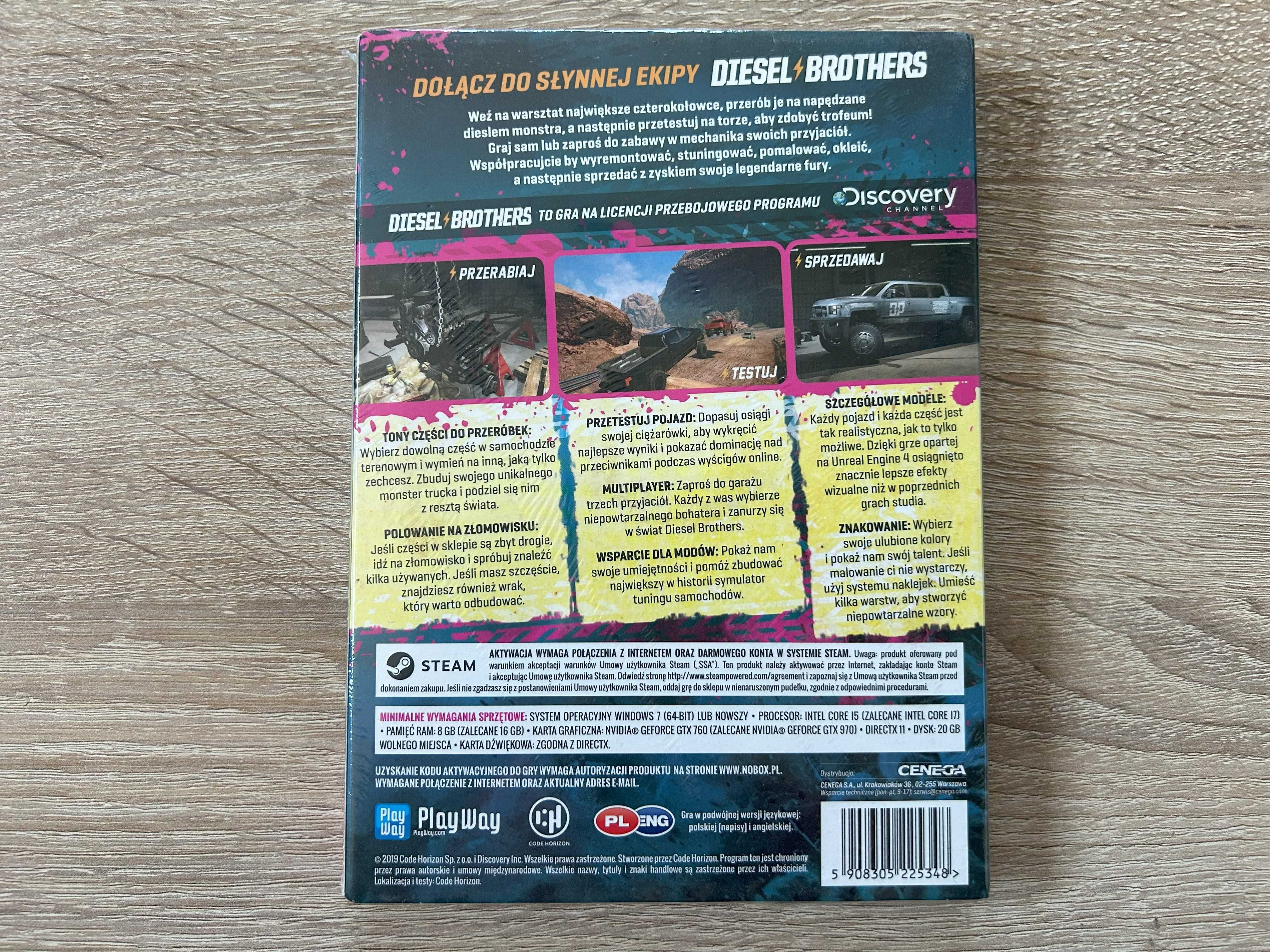 Diesel Brothers - PC - Code Horizon - PL - NOWA, FOLIA