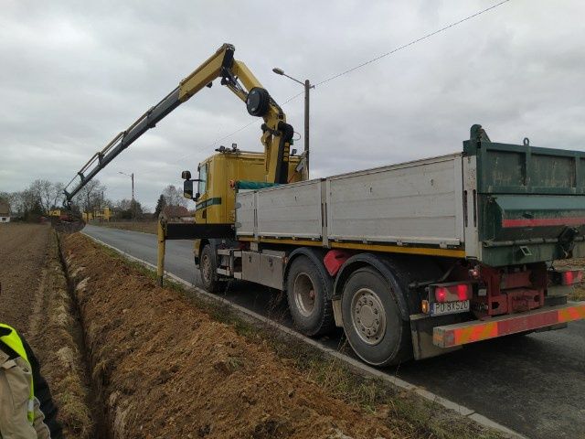 Usługi Transport HDS,Wykopy,Piasek,Ziemia,Żwir,Wyburzenia,Poznań.