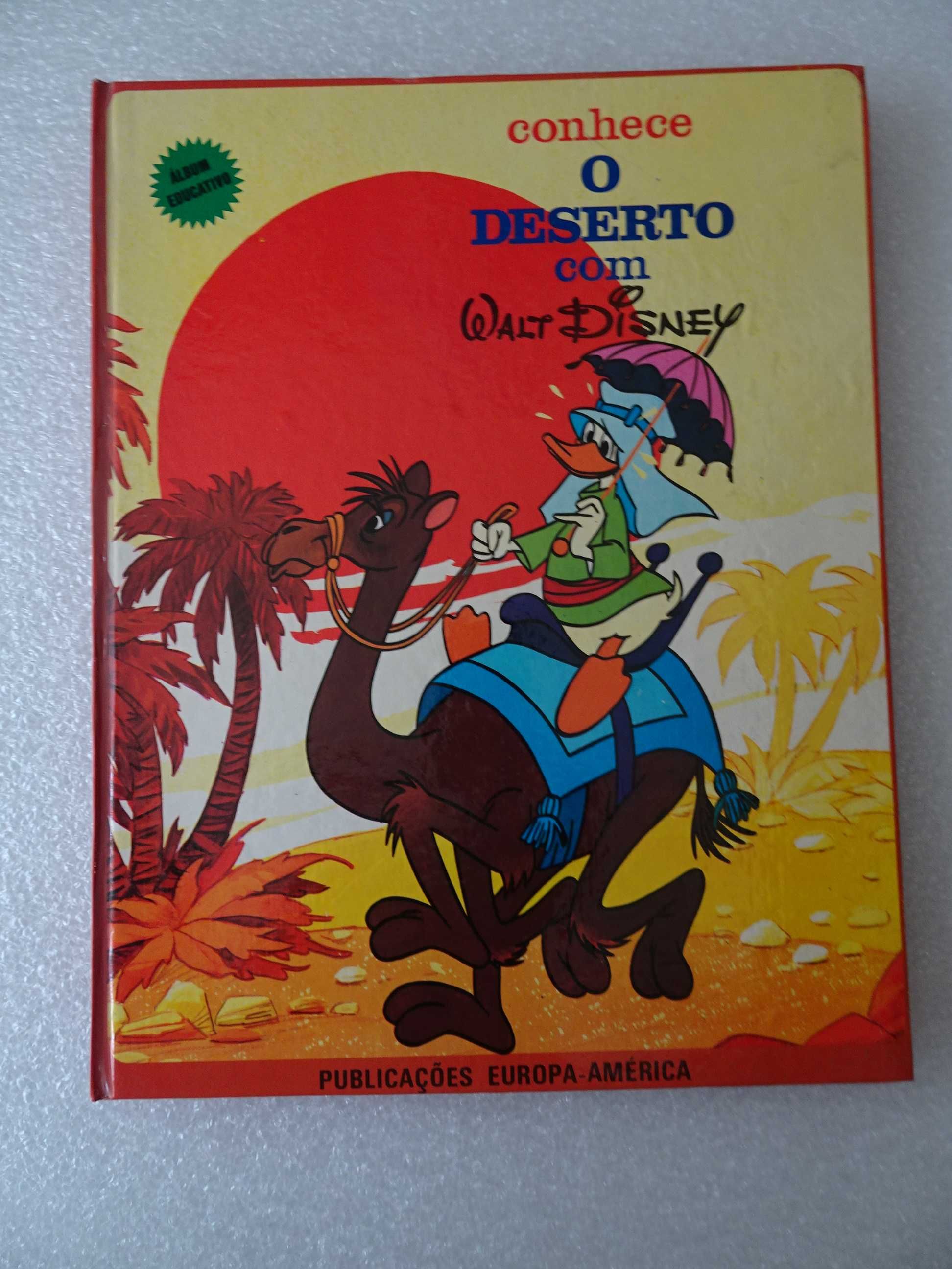 Livro - Conhece o deserto com Walt Disney (capa dura)
