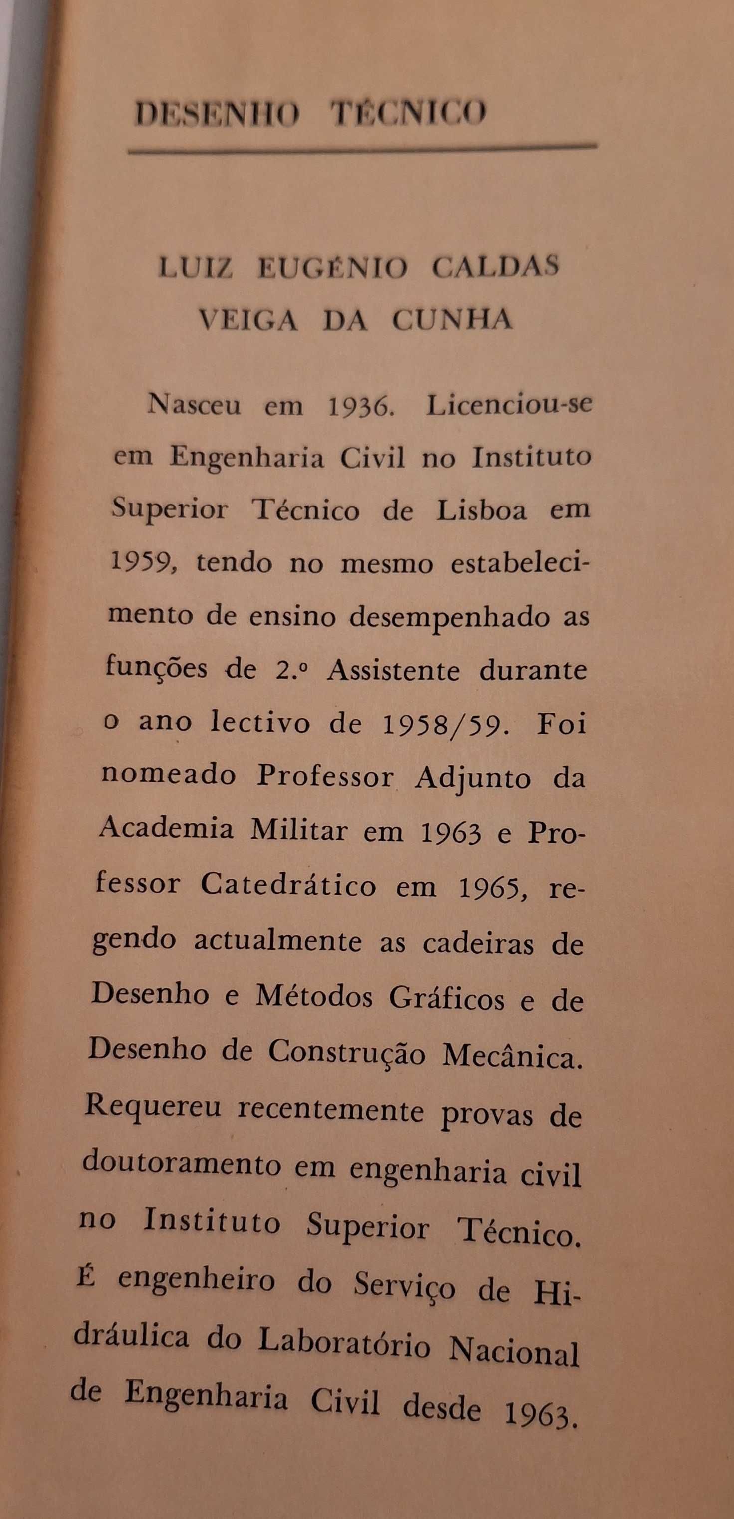 Desenho Técnico Edição da  Calouste Gulbenkian de 1971