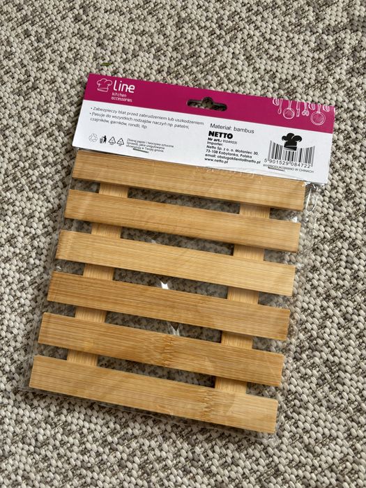 Podkładka bambusowa nowa