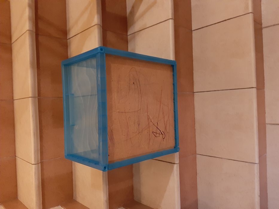 Pojemnik plastikowy 26 wys x36 zabawki pudełko stolik zabawa ikea smyk