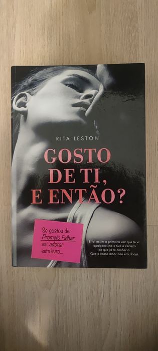 Livro "Gosto de ti, e então"