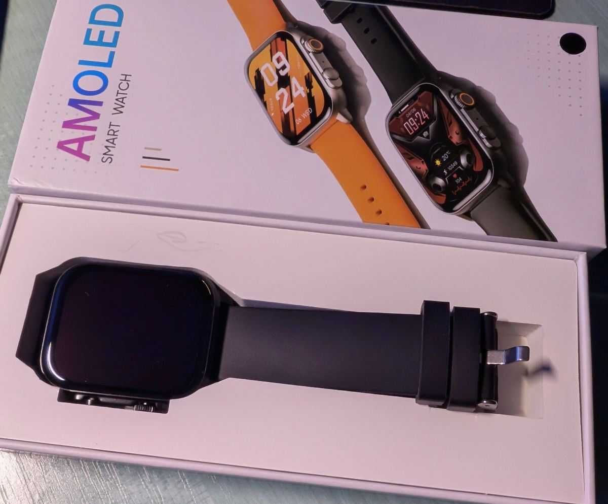 Smartwatch Amoo Inteligentny zegarek 5.0 cm AMOLED 410 x 502 - nowy