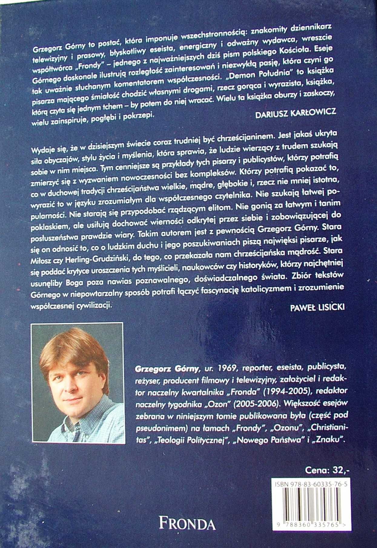 Demon Południa - Grzegorz Górny