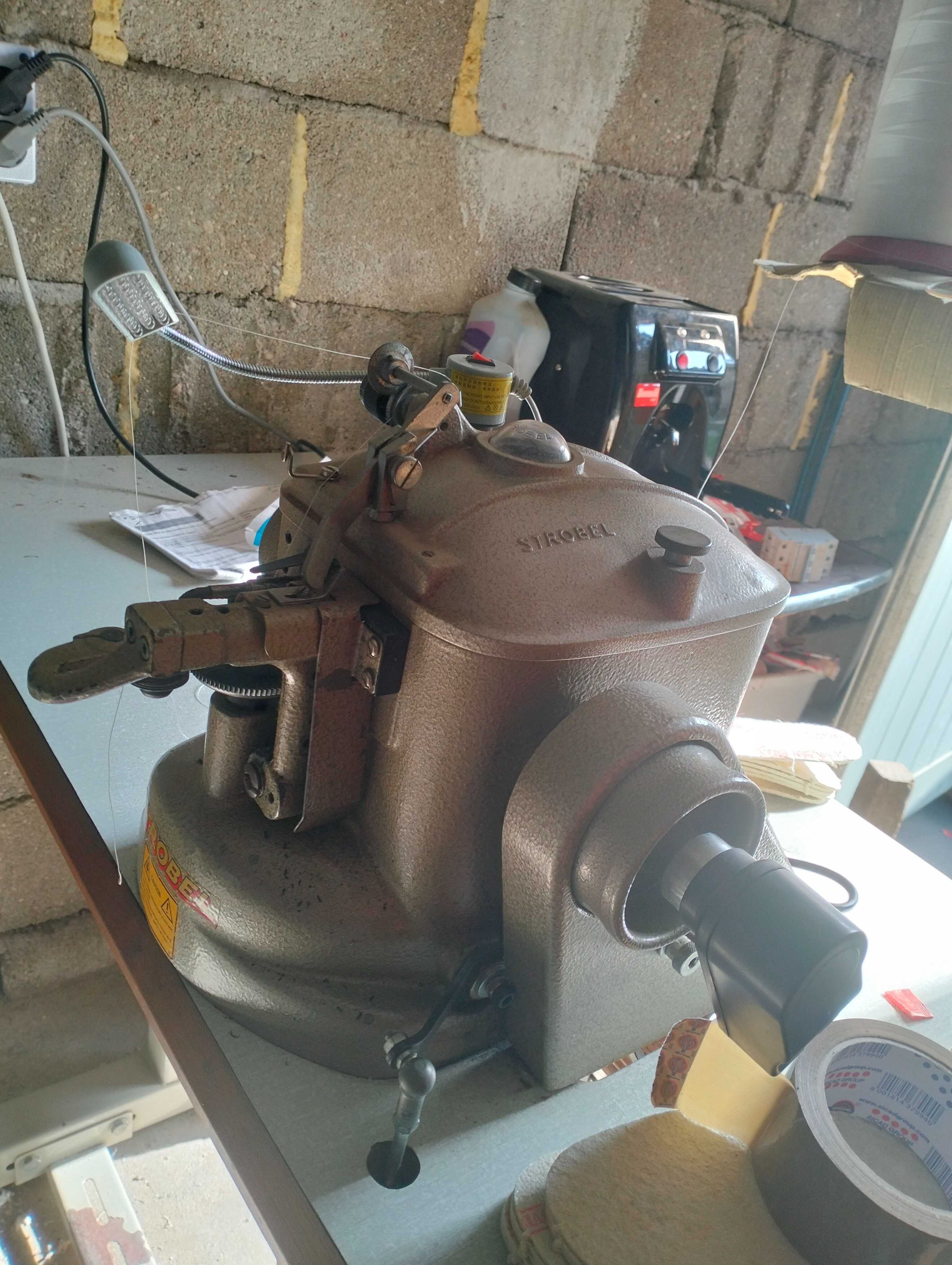 Máquina de chapéus strobel máquina der strobel