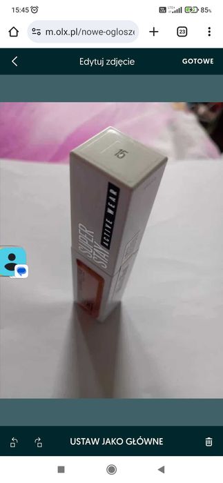 Maybelline Stay Active Wear 30H Korektor 11 Nude, 10ml oraz kolor 15