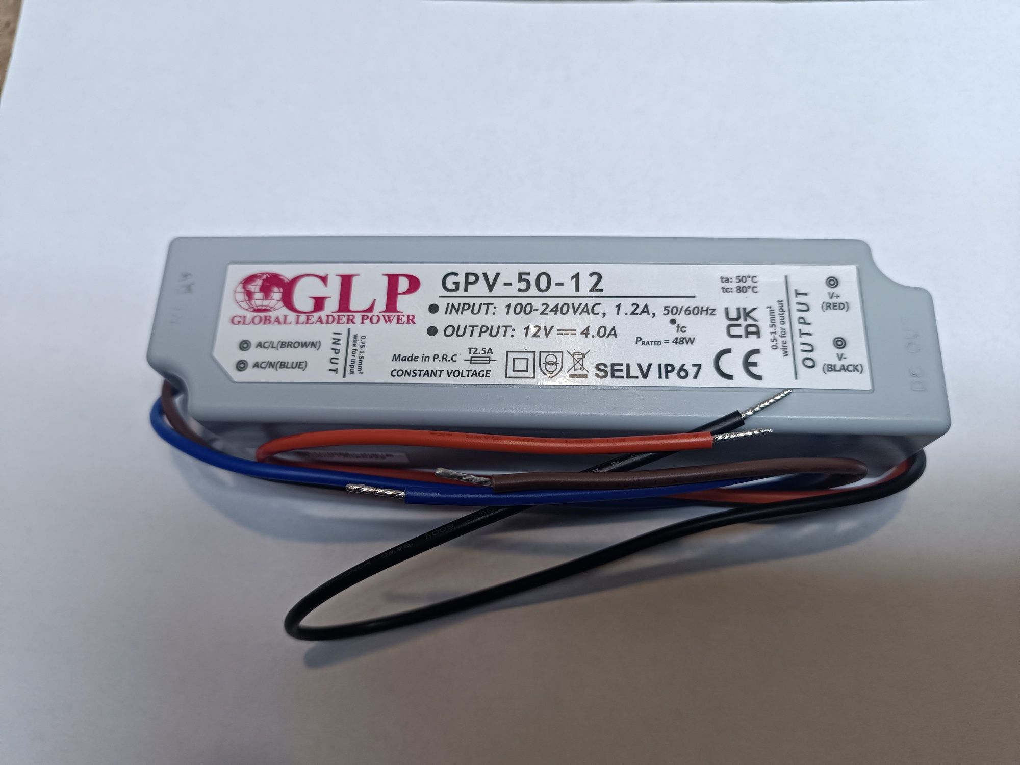Zasilacz LED GLP GPV-50-12 Nowe !!!