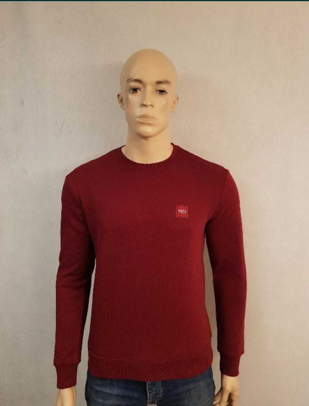 Bluza męska hugo boss okrągła bluzy mały znaczek hit