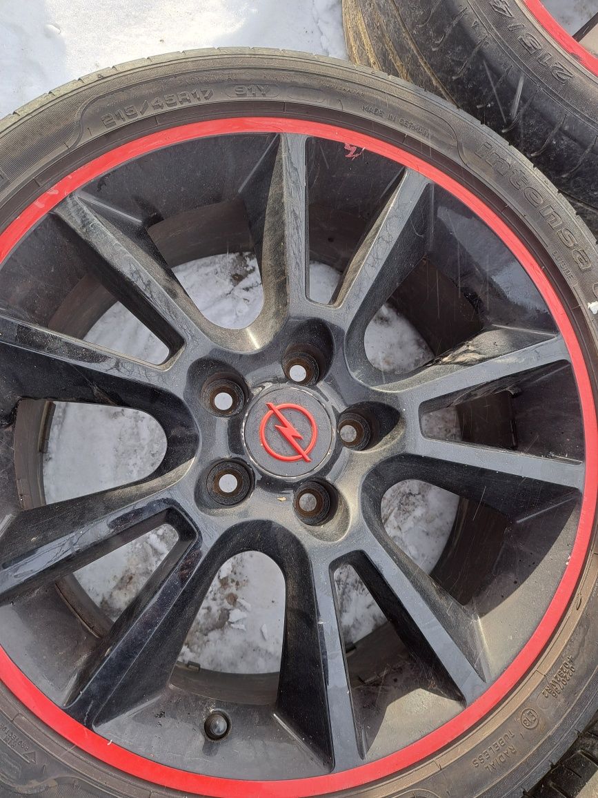 Alufelgi opel 5x110 r 17 et  39