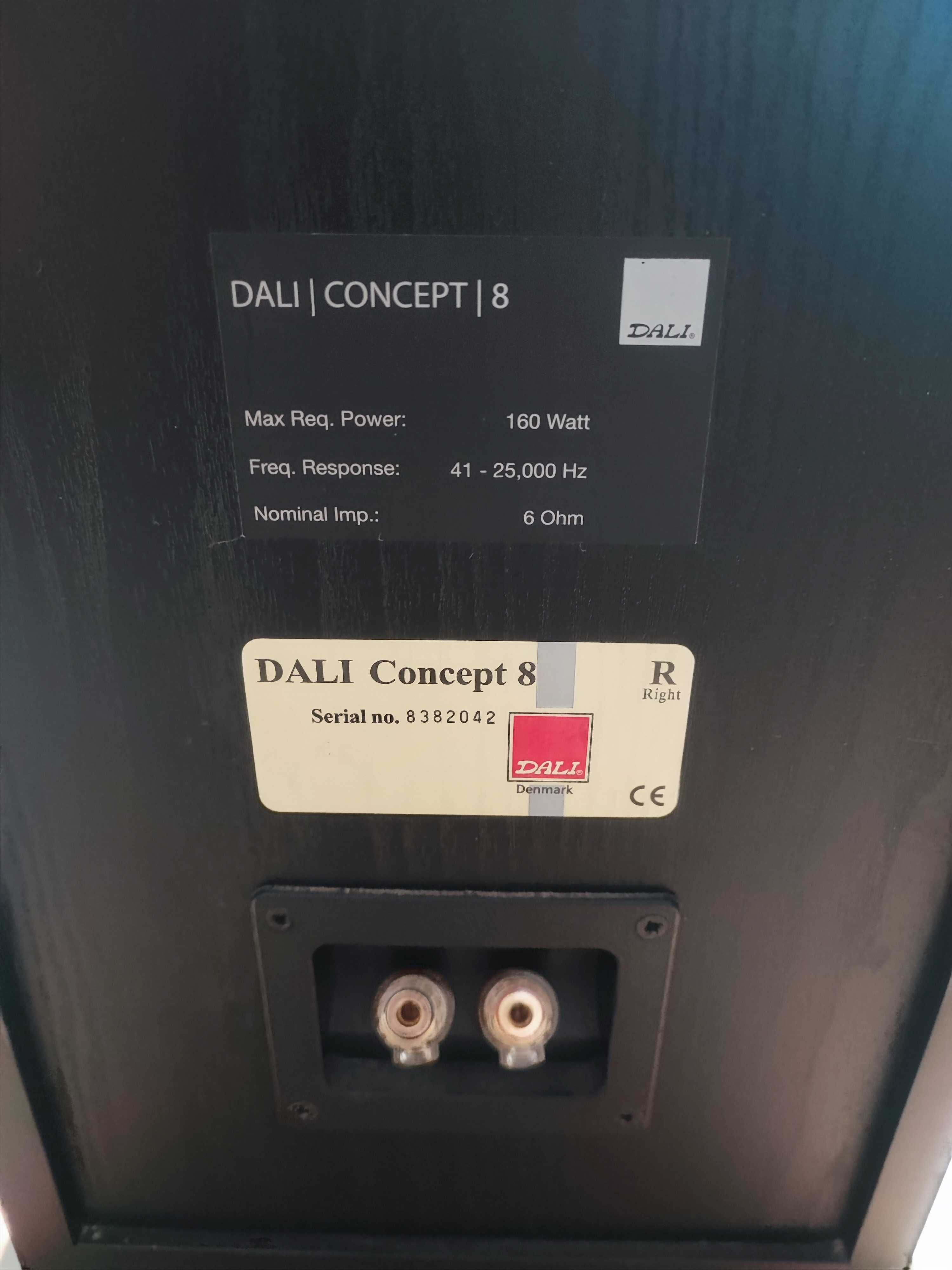 Kolumny głośnikowe Dali Concept 8 [czarne]