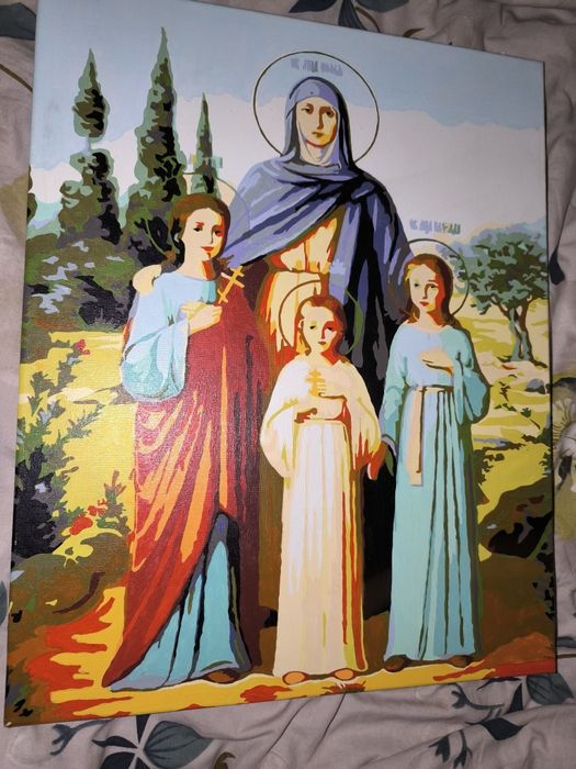 Мальовані ікони(за номерами)