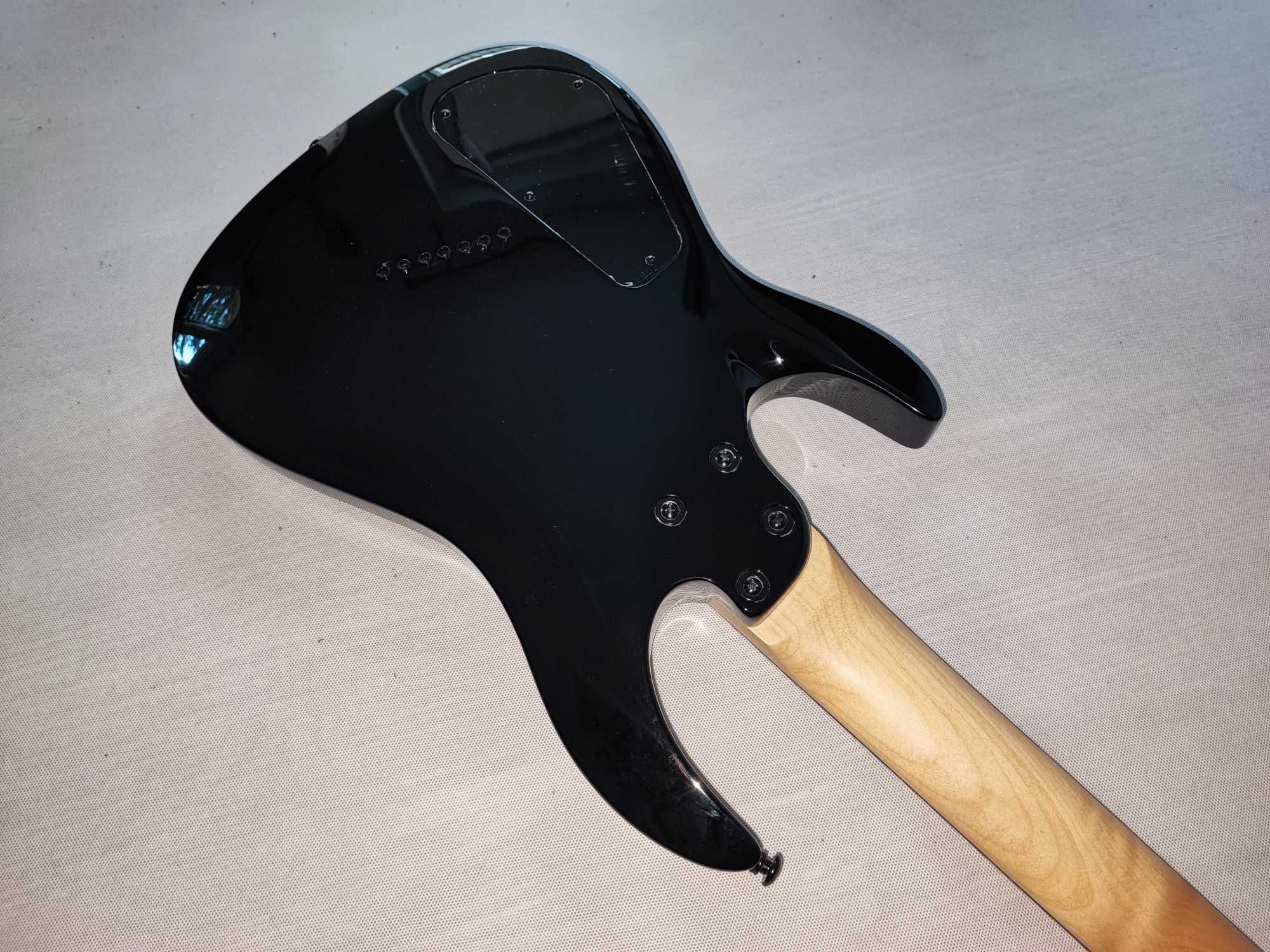 HARLEY BENTON R-457BK MultiScale nowa gitara 7-strunowa ustawiona