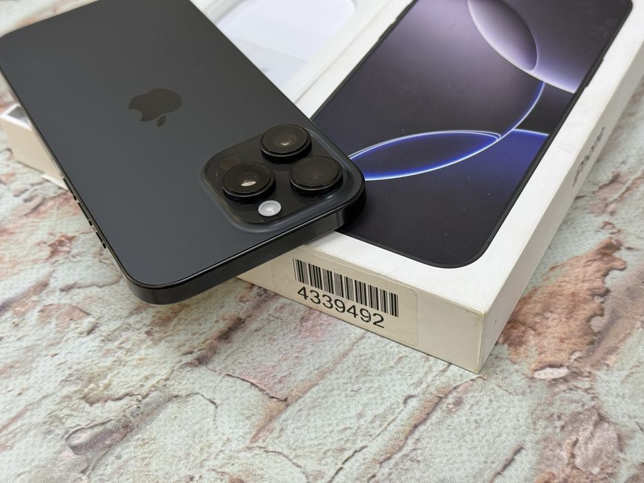 Iphone 16 Pro Max 512gb neverlock Black Titanium Global 1250$