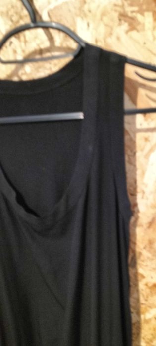 Vestido preto de cava