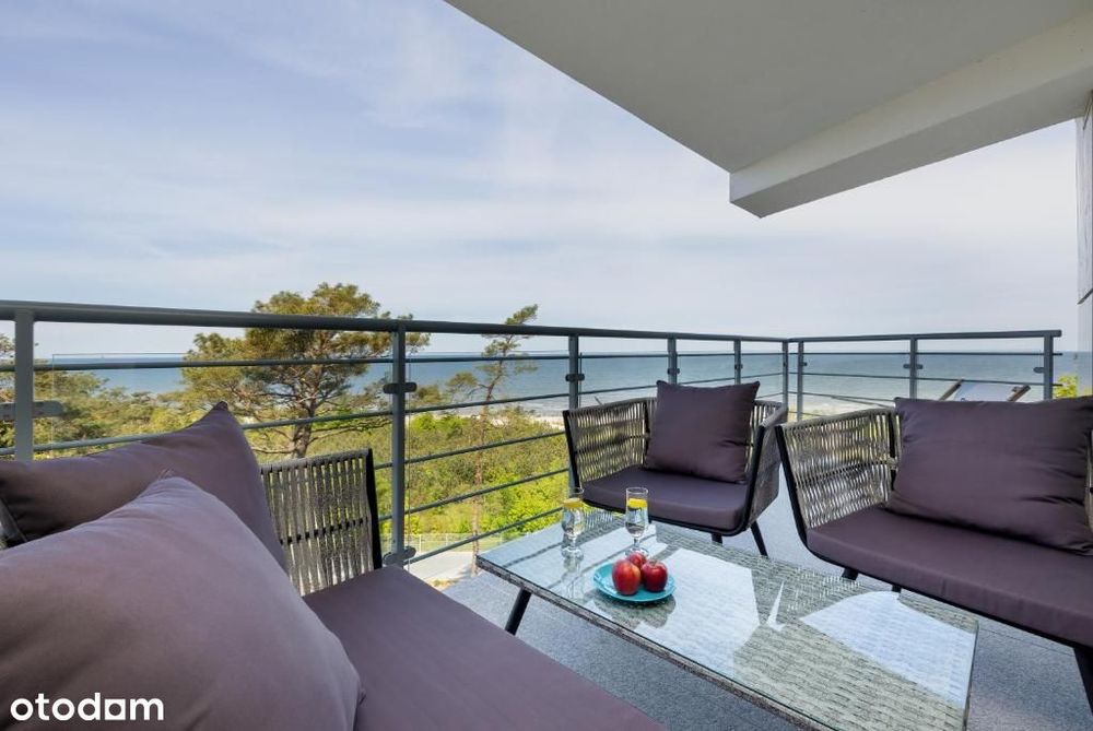 Nowoczesny apartament przy plaży z widokiem na morze!