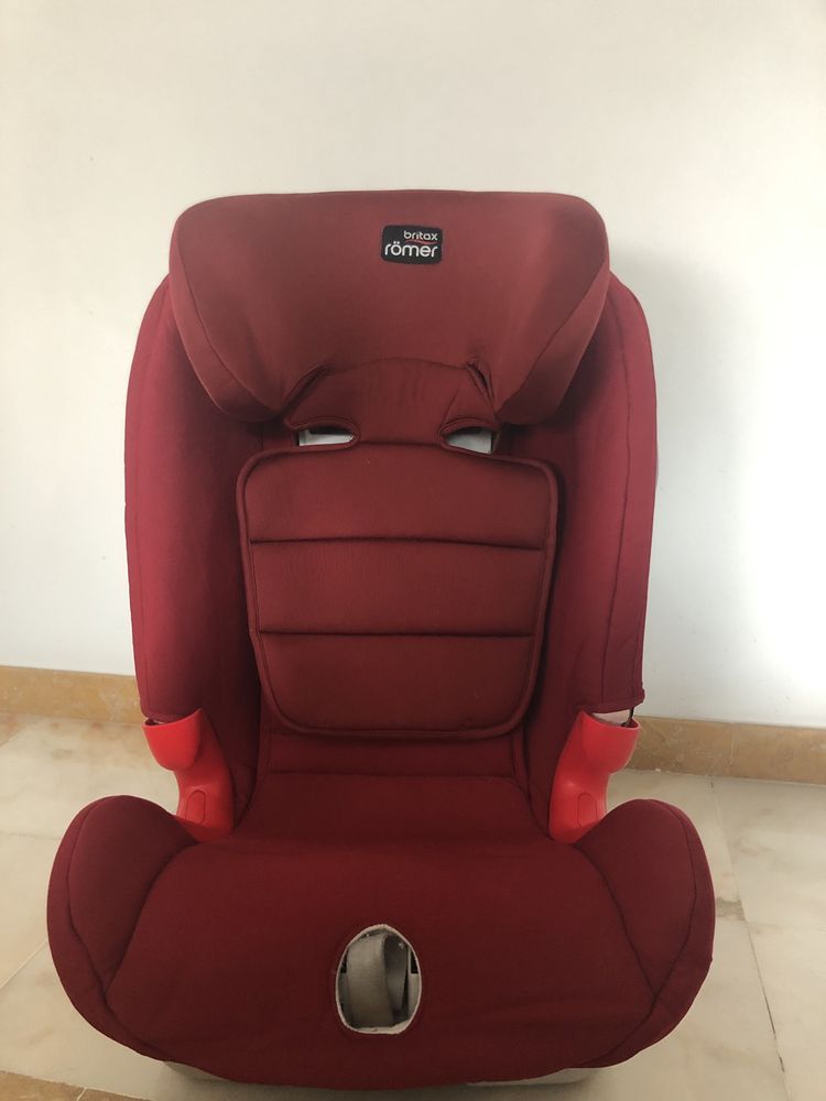 Cadeira auto BRITAX ROMER ADVANSAFIX II SICT vermelha grupo 2 e 3