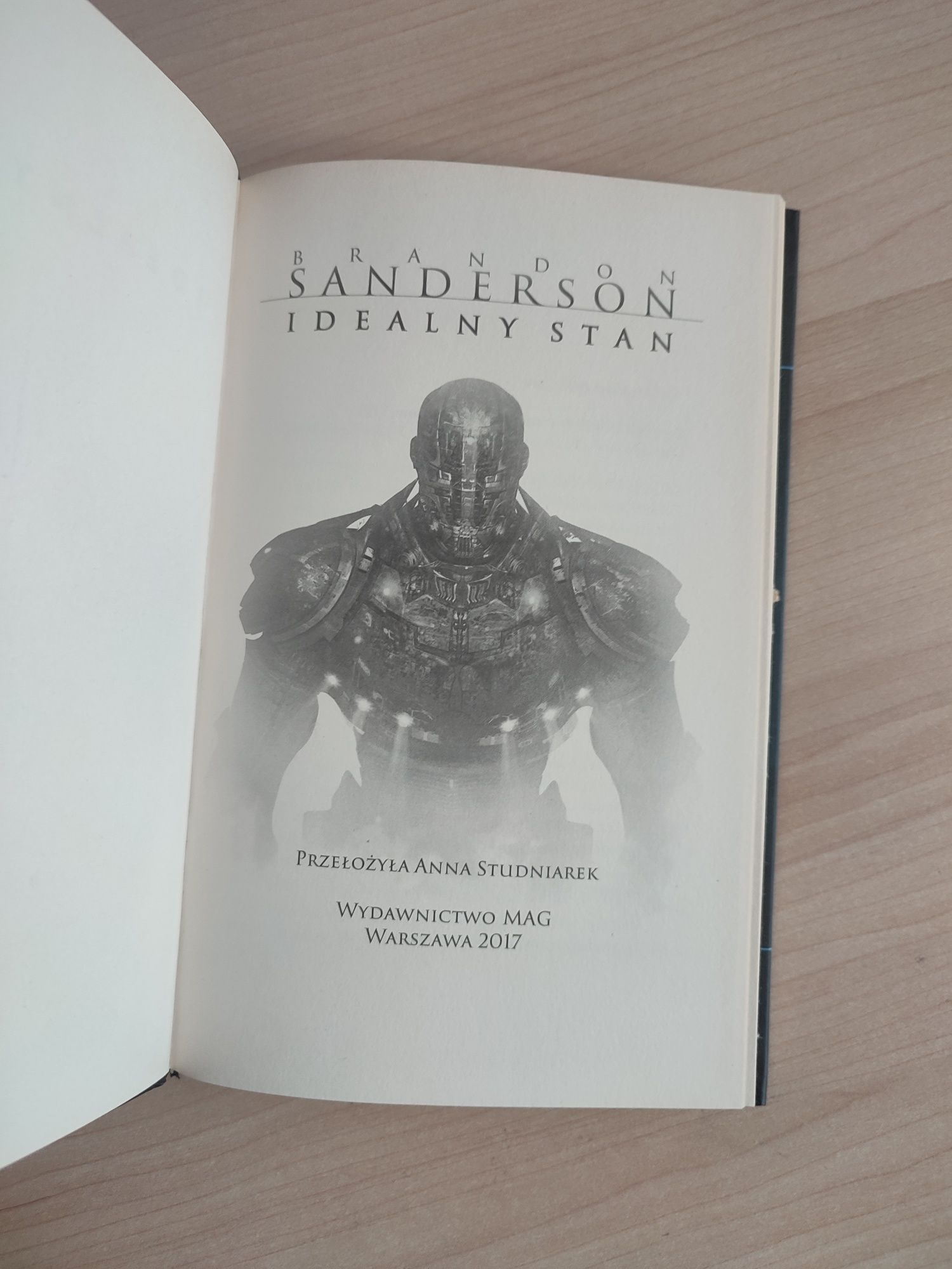 Idealny stan sanderson brandon książka fantasy mag wydawnictwo