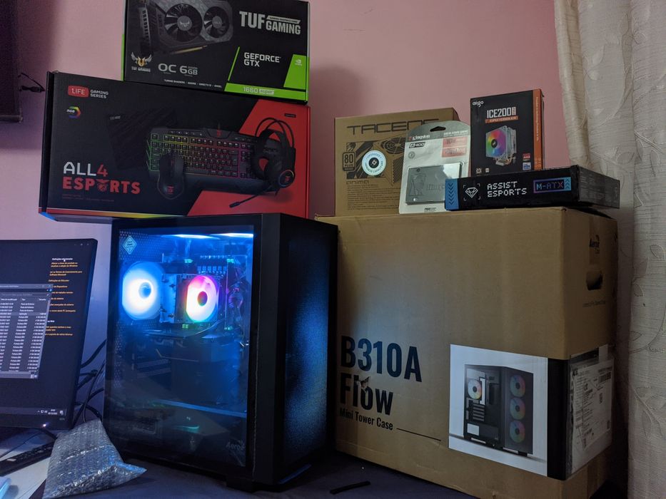 2x Pc Gaming 14 cores, 16gb ddr4, Nvidia Super headset monitor teclado