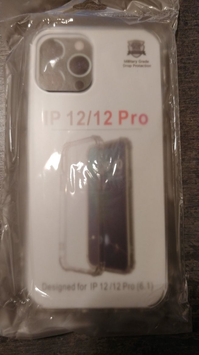 Etui iPhone 12 / 12pro + szkło ochronne