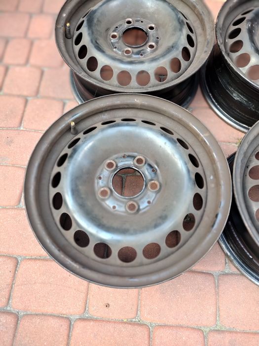 4x Felgi stalowe 15 cali  Mercedes klasa A , B.  5x112x66,6ET44
