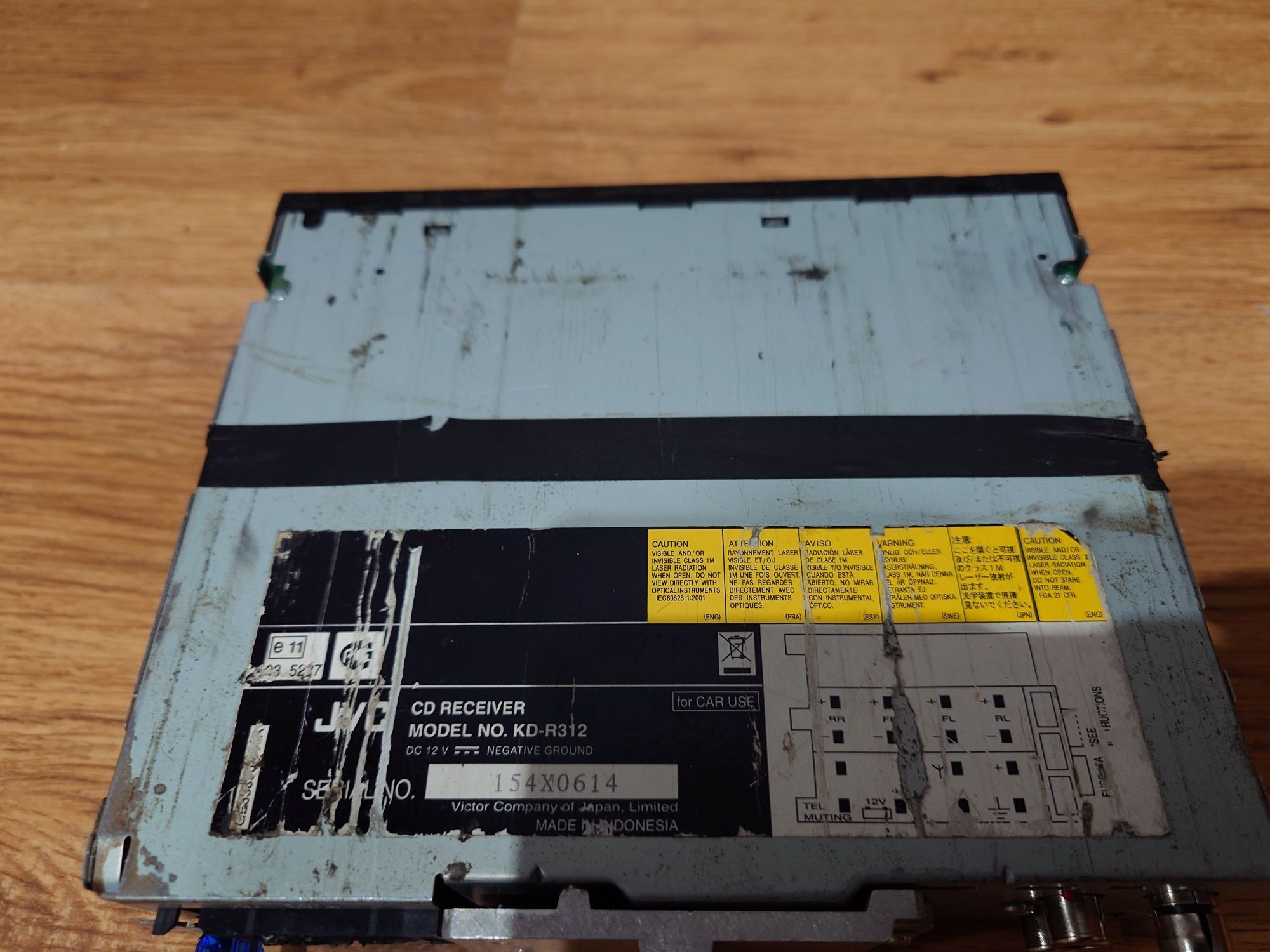 Radio samochodowe JVC kd-r312