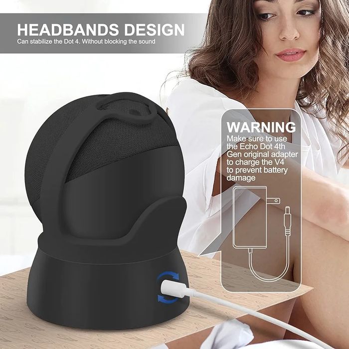 Портативна батарея  Echo Dot 4  10000 мА. Док станція.