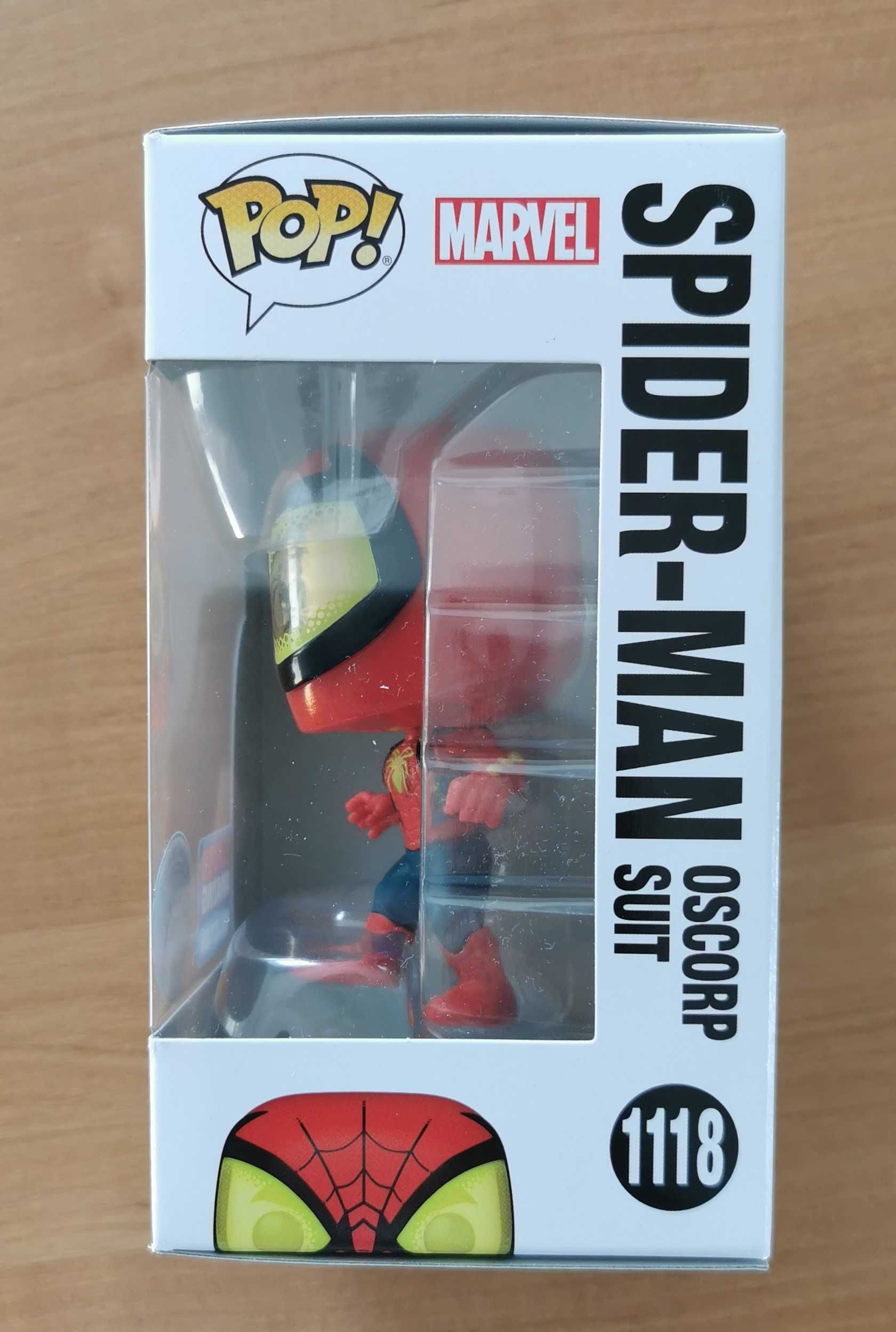 Funko Pop Spiderman Spider-man 1118 Marvel + Protector