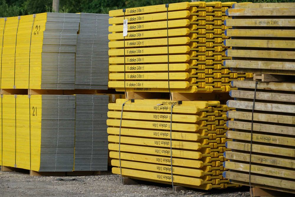 Sklejka szalunkowa 1250 x 2500 gr21mm Topola Płyta Trójwarstwowa PERI