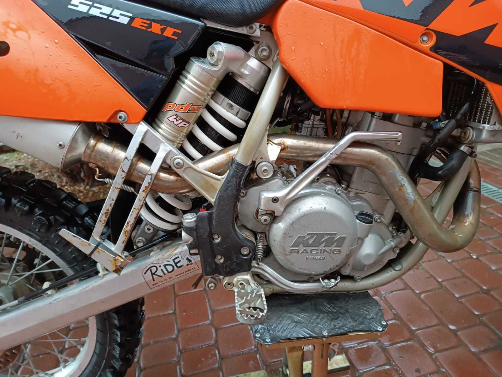 KTM EXC 525 rok 2004 Rejestracja Szwecja