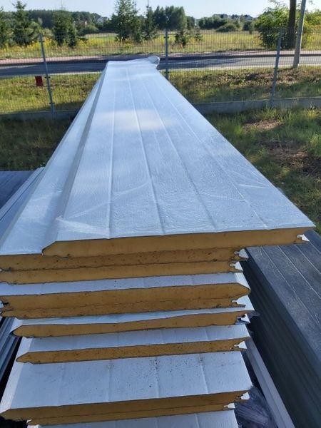 płyta warstwowa 40mm Nowa/2.5, 3, 4m/ Dostawa/ II gatunek