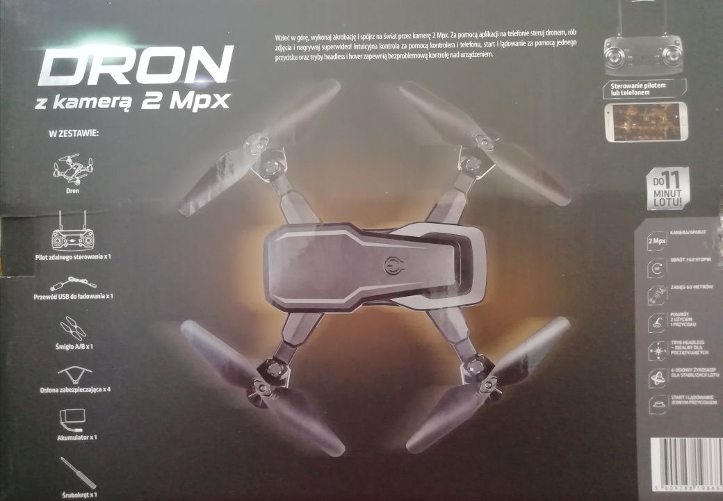 Dron z kamerą 2 Mpx