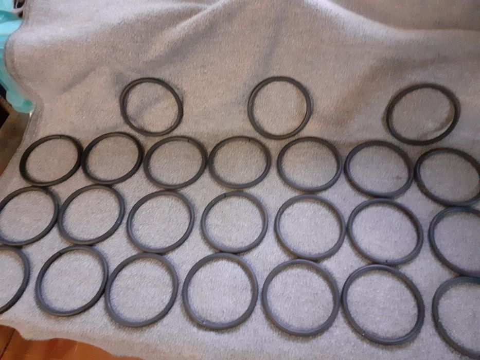 Argolas de ferro e pé extensível inox