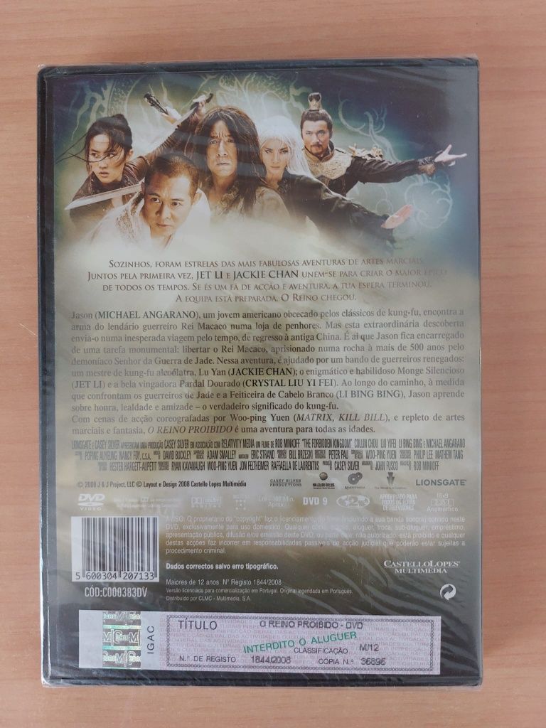 Dvd Filme O reino proibido ‐ original e selado