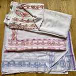 Zestaw 3 sari/saree - materiał 5m