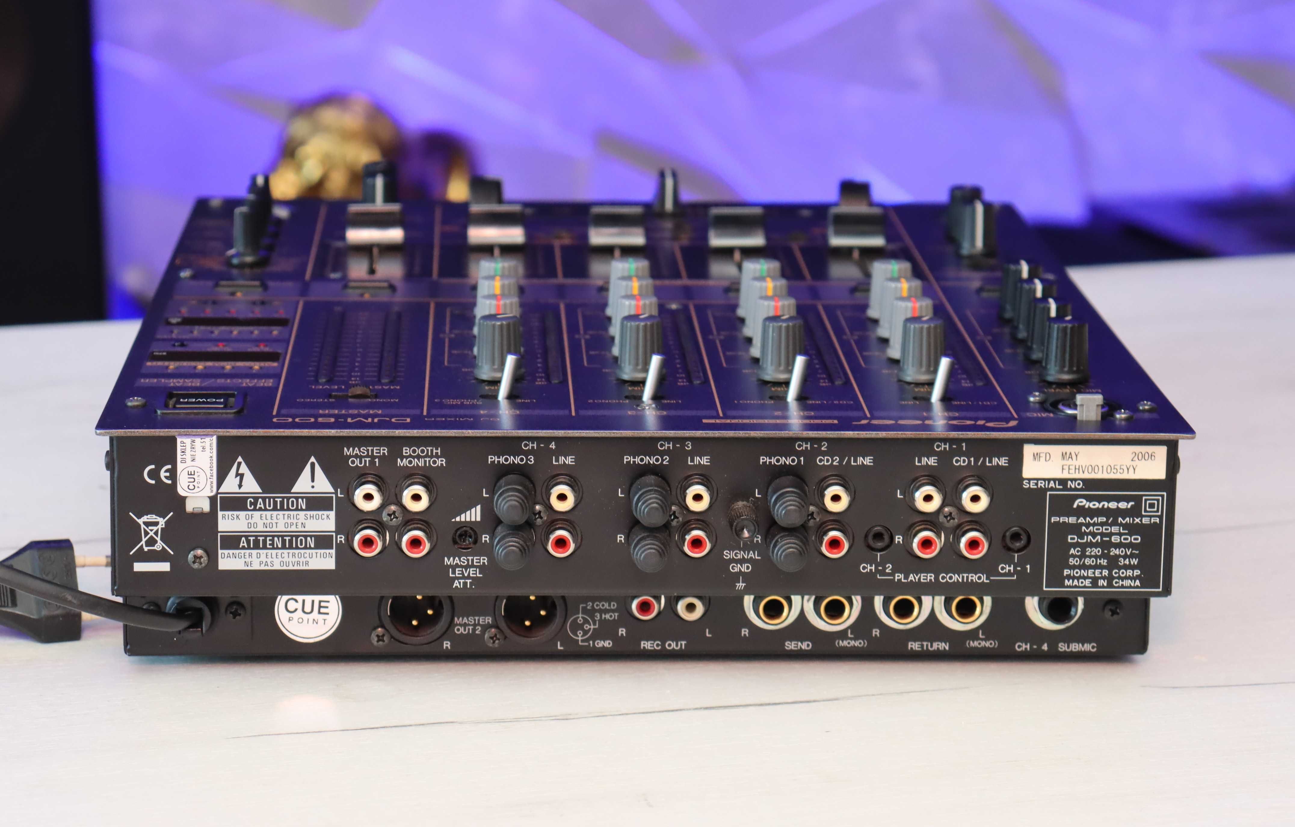 Pioneer DJM 600 DJ mikser Gwarancja