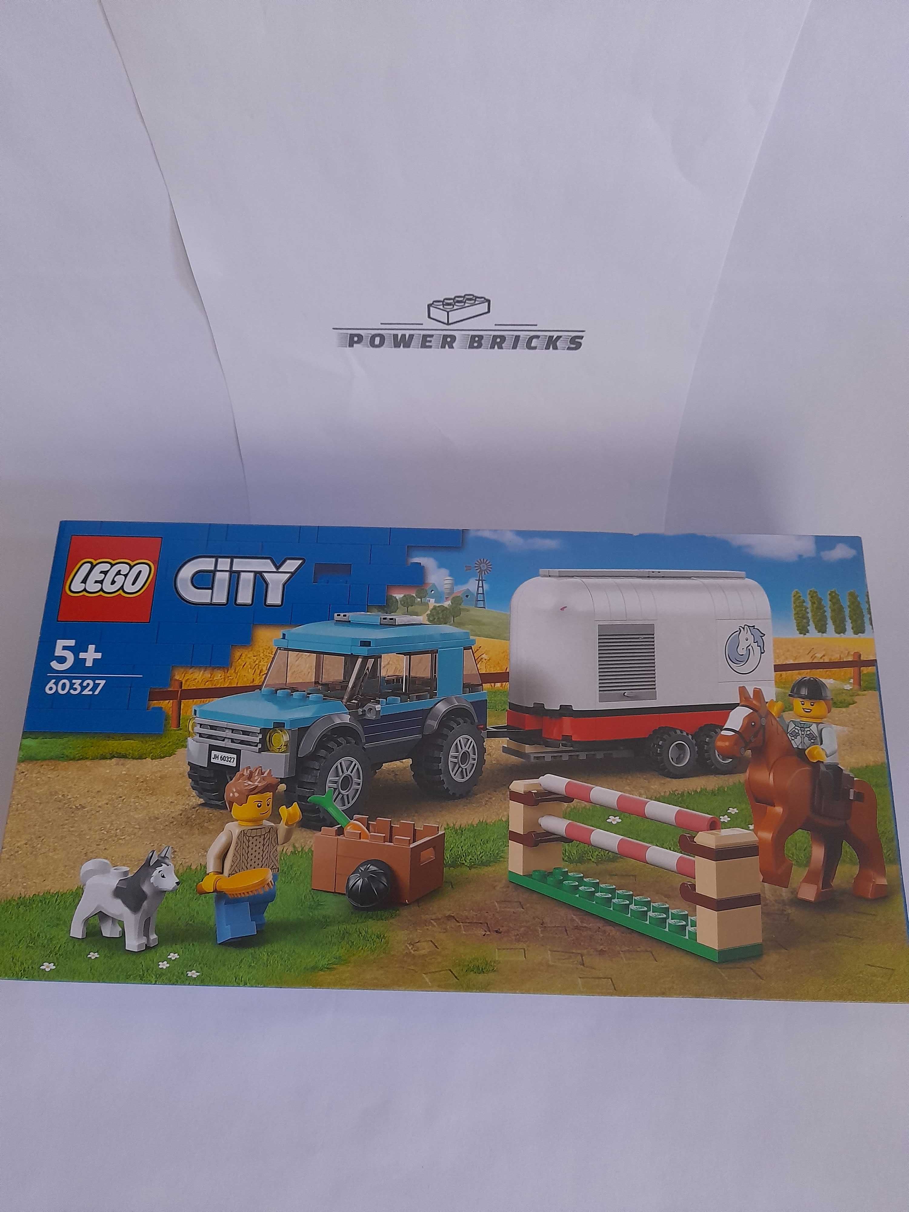LEGO 60327 City - Przyczepa do przewozu koni #3
